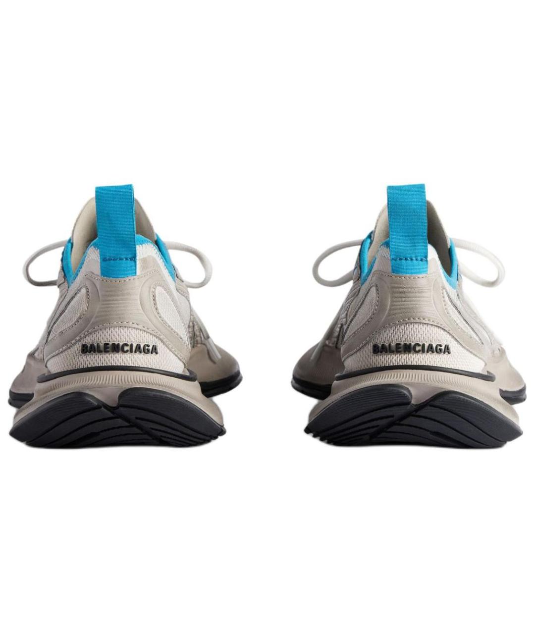 BALENCIAGA Бежевые низкие кроссовки / кеды, фото 6