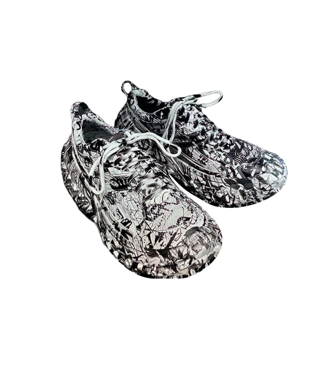 BALENCIAGA Белые низкие кроссовки / кеды, фото 4