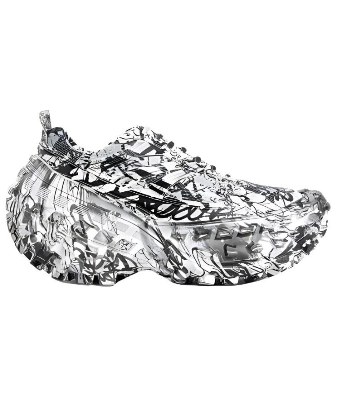 BALENCIAGA Белые низкие кроссовки / кеды, фото 1