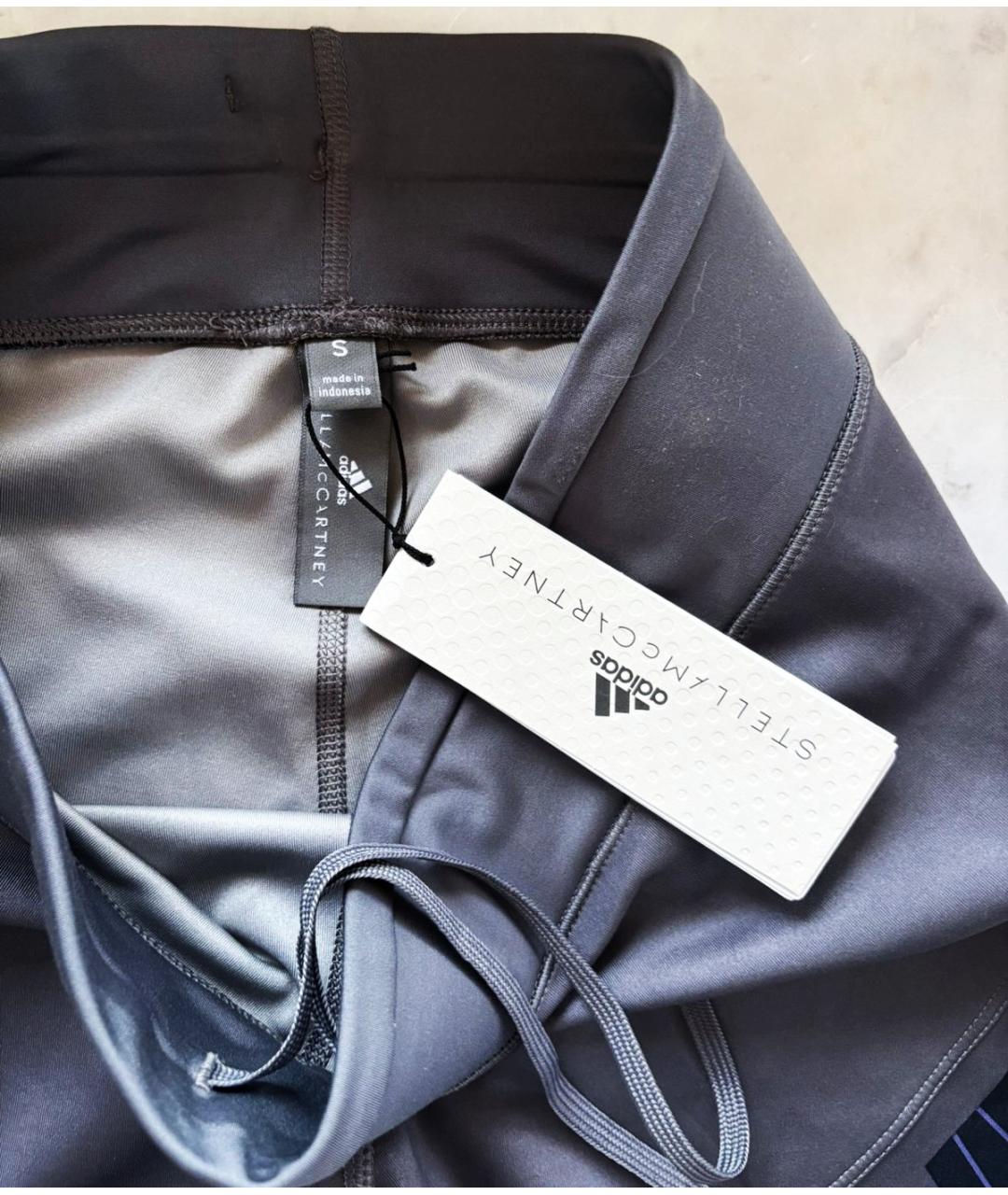 ADIDAS BY STELLA MCCARTNEY Серые спортивные брюки и шорты, фото 8