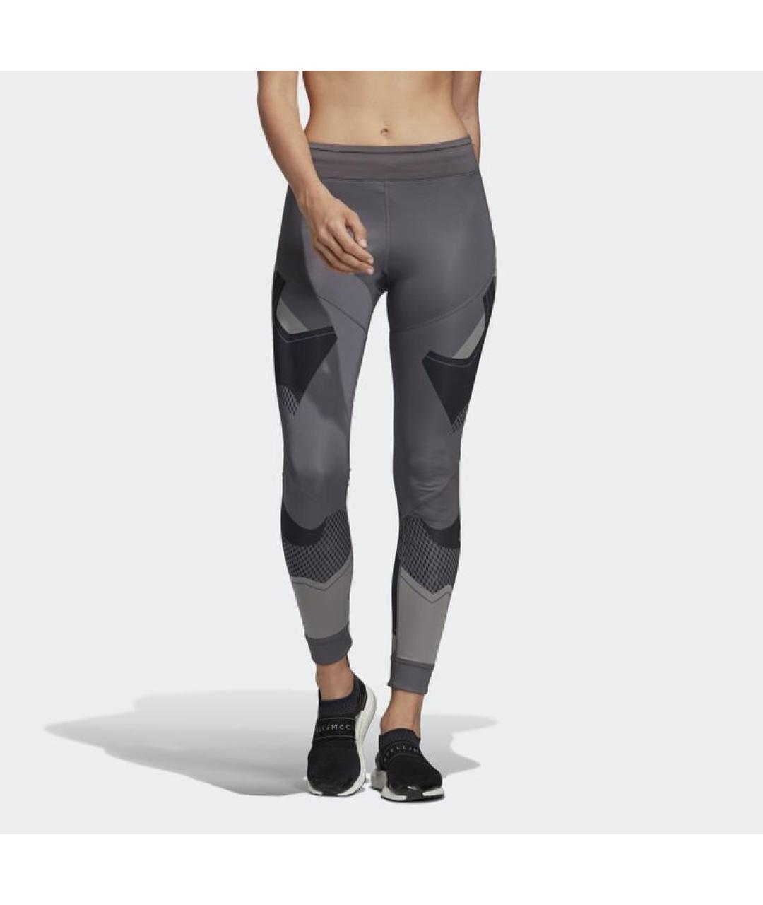 ADIDAS BY STELLA MCCARTNEY Серые спортивные брюки и шорты, фото 3