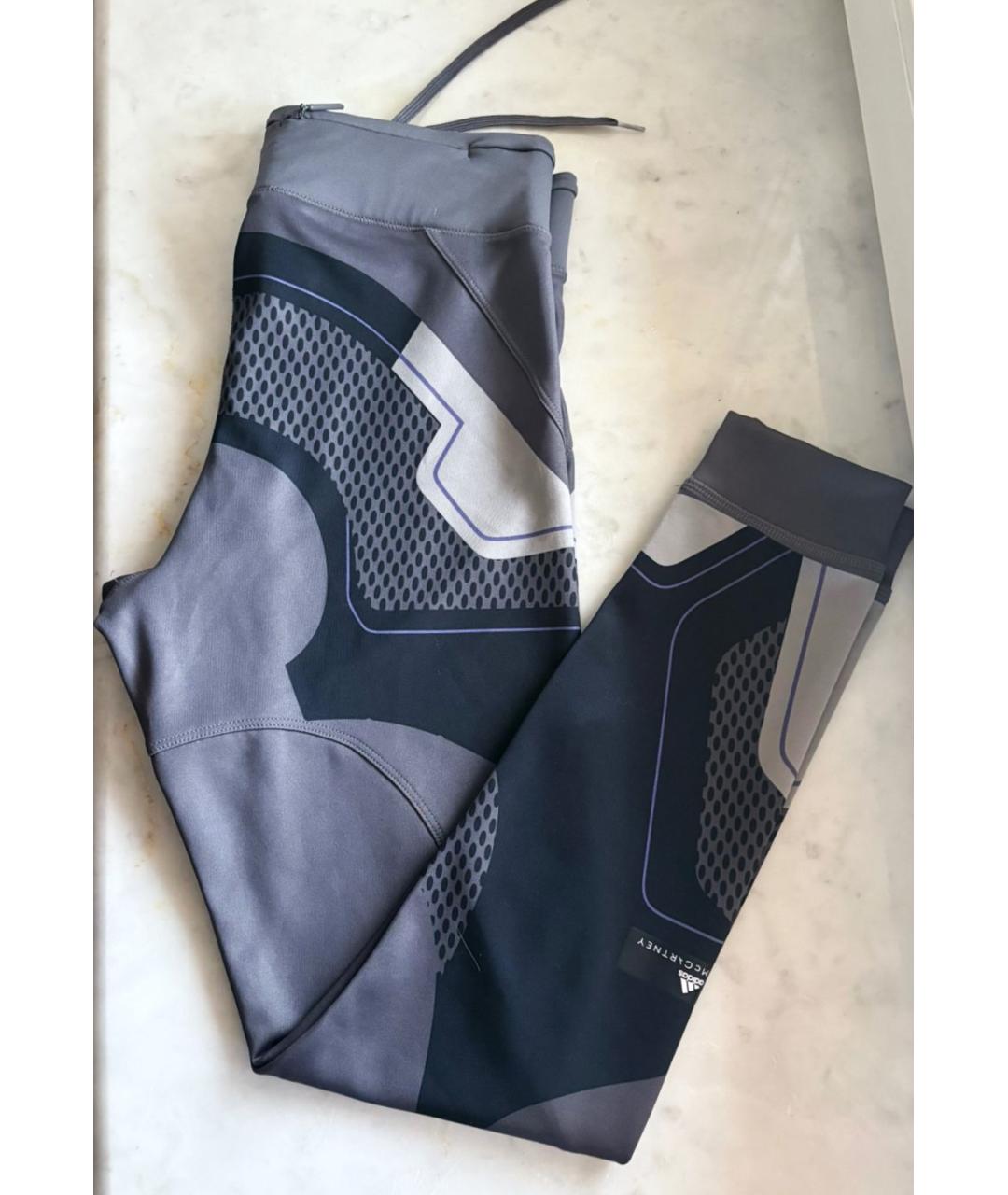 ADIDAS BY STELLA MCCARTNEY Серые спортивные брюки и шорты, фото 6