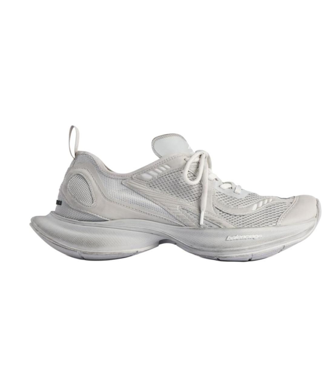 BALENCIAGA Серые низкие кроссовки / кеды, фото 1