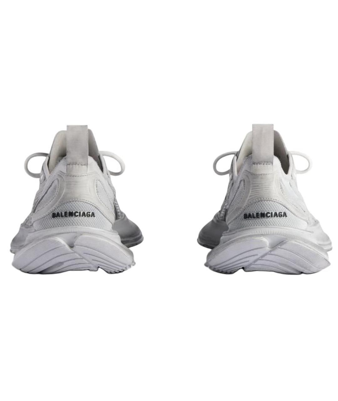 BALENCIAGA Серые низкие кроссовки / кеды, фото 5