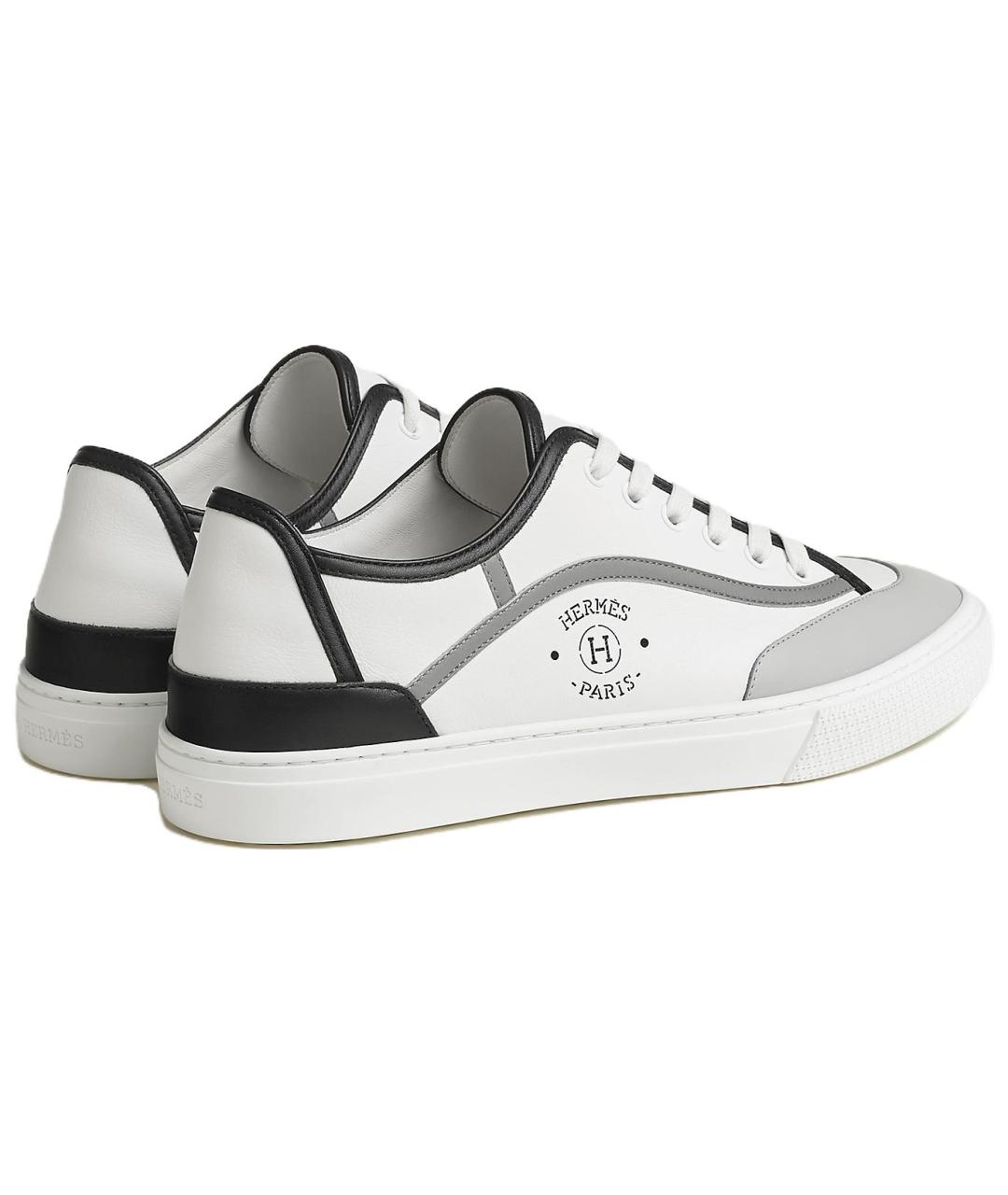 HERMES Мульти кожаные низкие кроссовки / кеды, фото 4