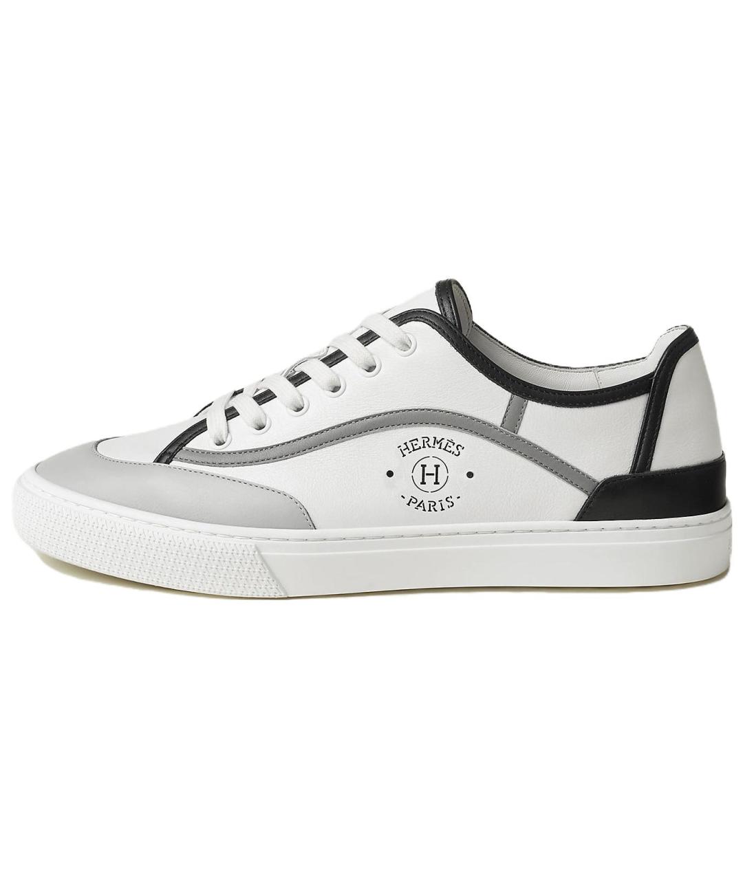 HERMES Мульти кожаные низкие кроссовки / кеды, фото 2