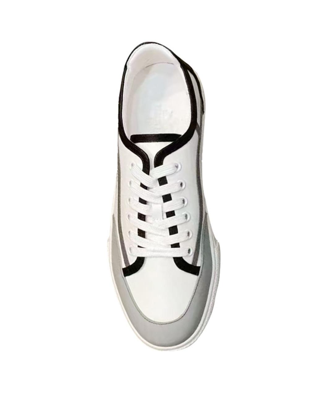 HERMES Мульти кожаные низкие кроссовки / кеды, фото 5