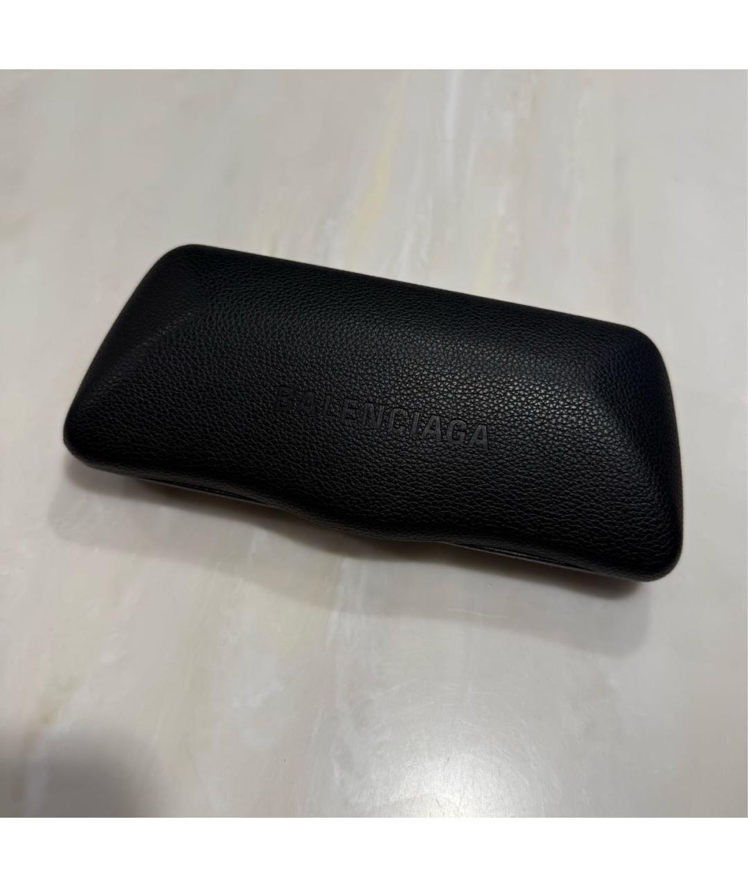 BALENCIAGA Розовые пластиковые солнцезащитные очки, фото 4