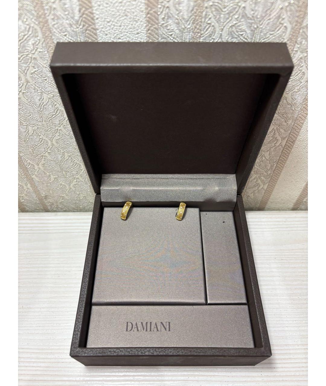 DAMIANI Золотые серьги из желтого золота, фото 3