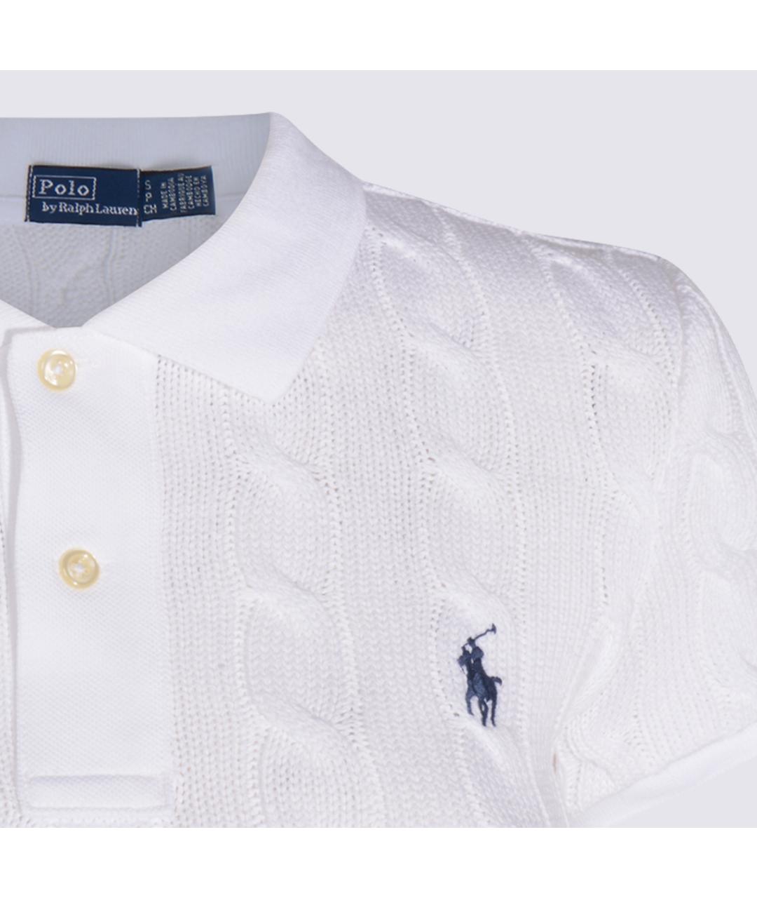 POLO RALPH LAUREN Белая хлопковая футболка, фото 3