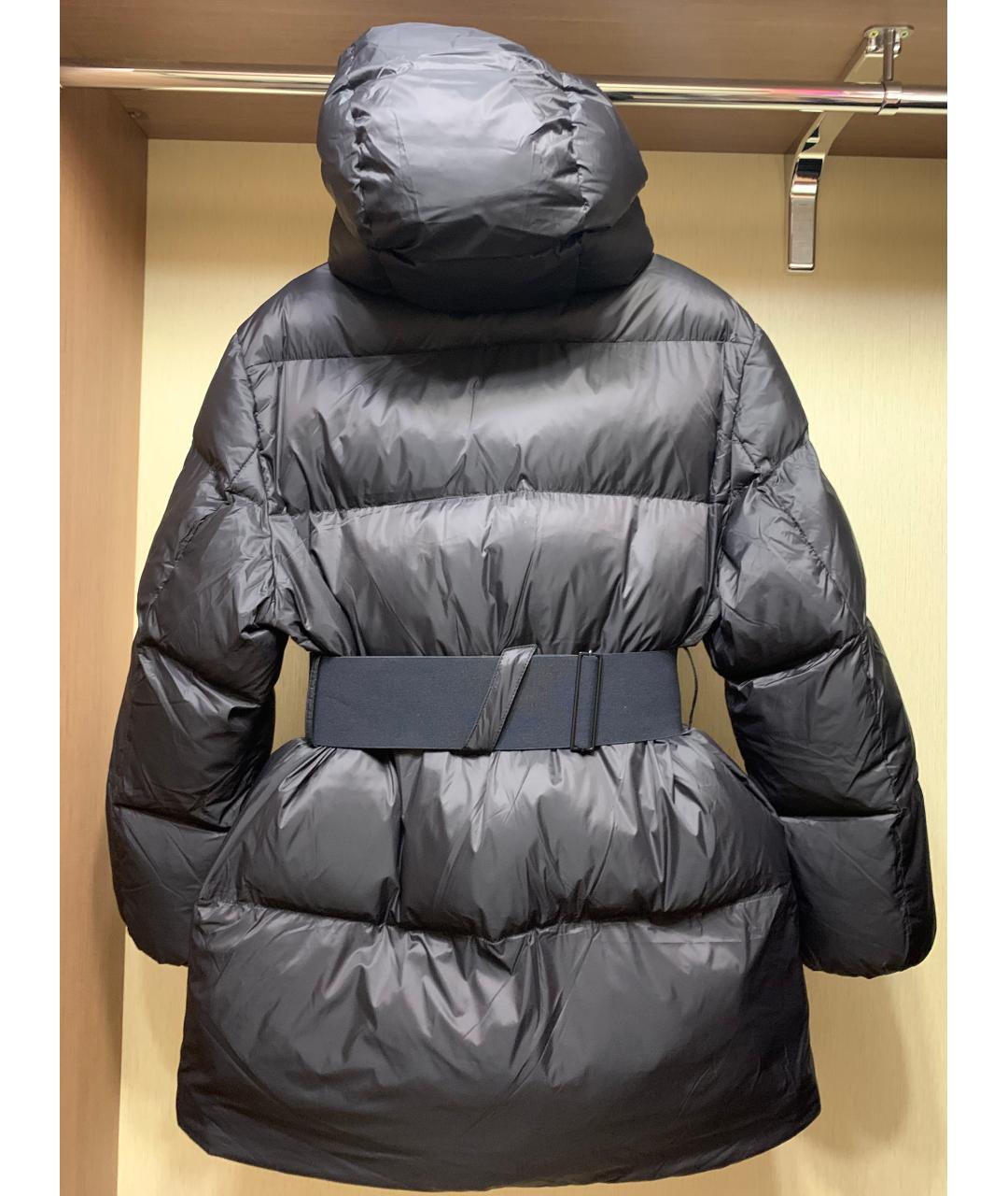 HUGO Черный полиэстеровый пуховик, фото 2