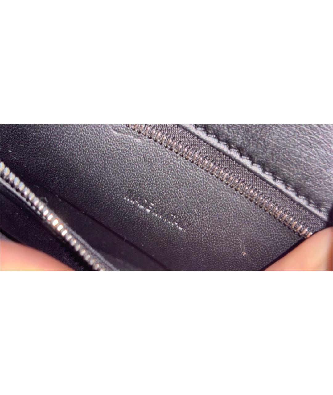 BALENCIAGA Черная кожаная сумка с короткими ручками, фото 6