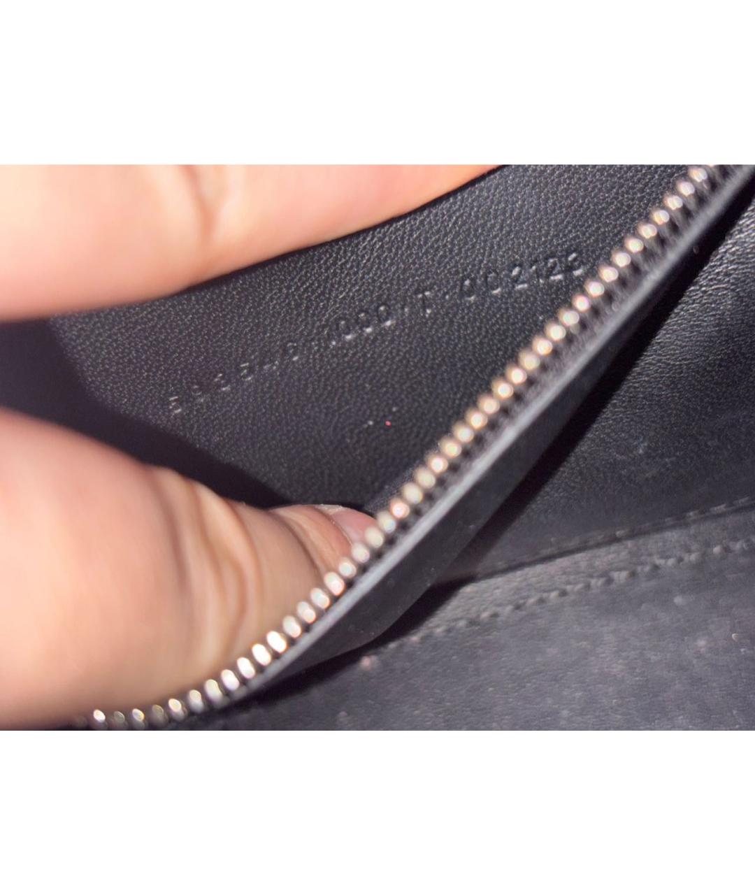 BALENCIAGA Черная кожаная сумка с короткими ручками, фото 7