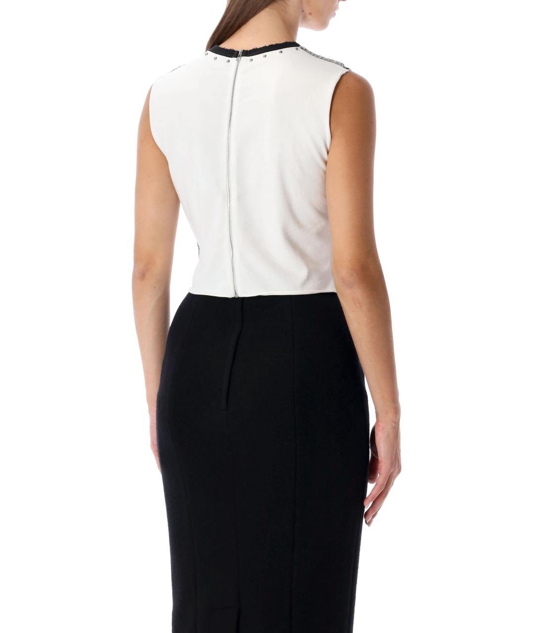 DOLCE&GABBANA Белая хлопковая футболка, фото 3