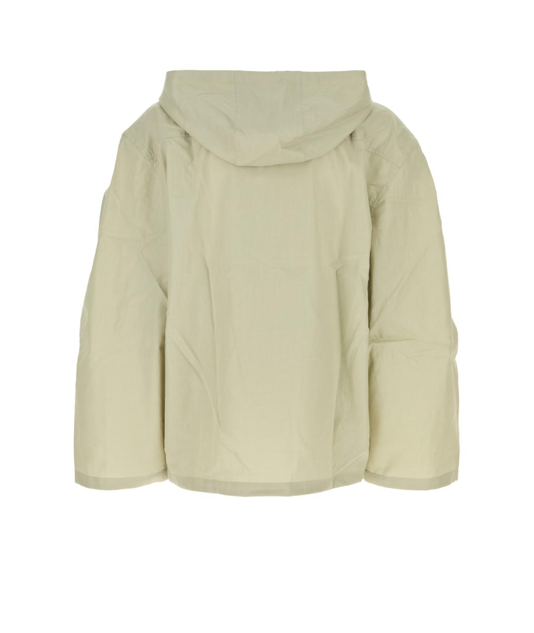 JACQUEMUS Зеленая хлопковая футболка, фото 2