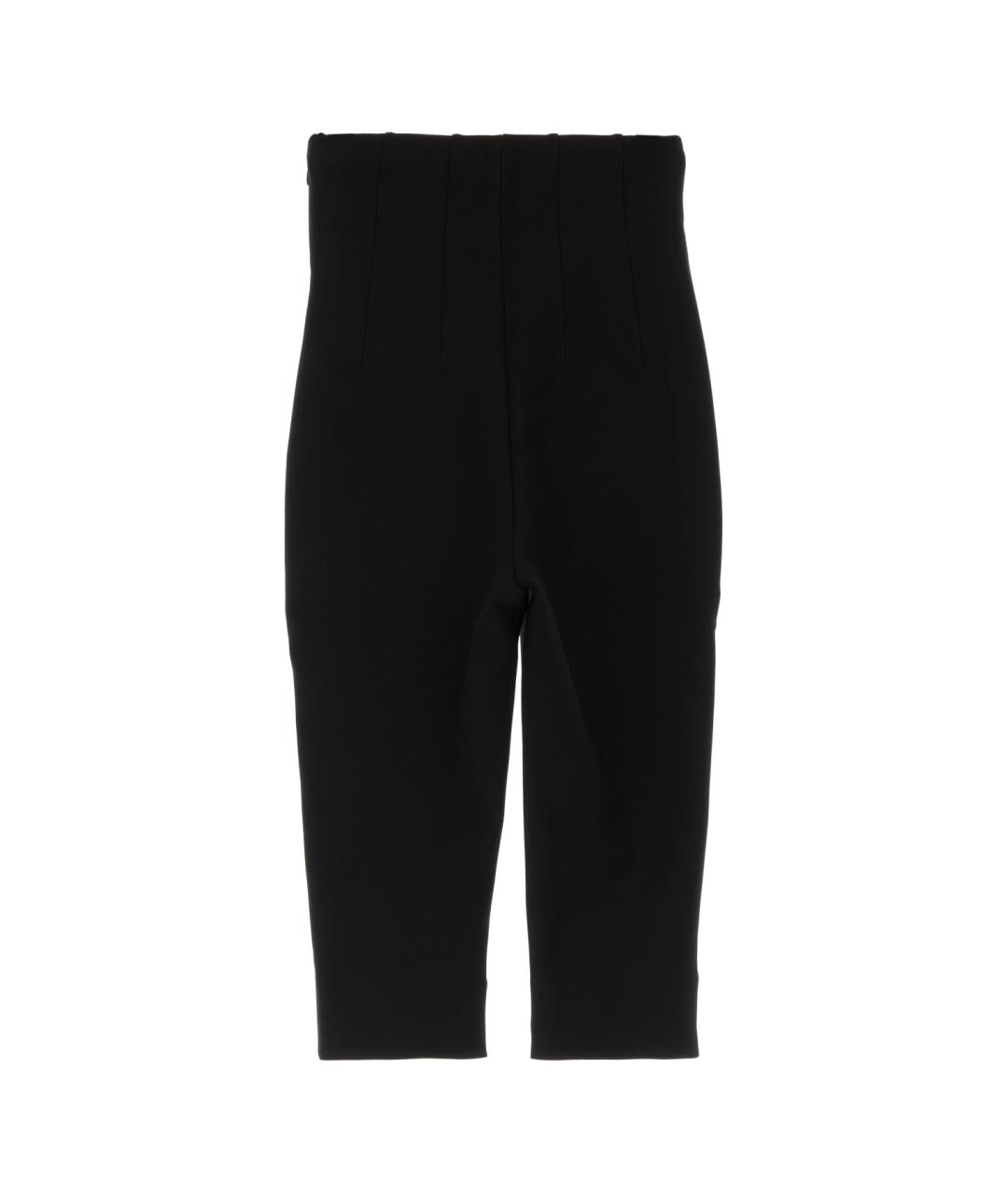 JACQUEMUS Черные хлопковые бриджи, фото 2