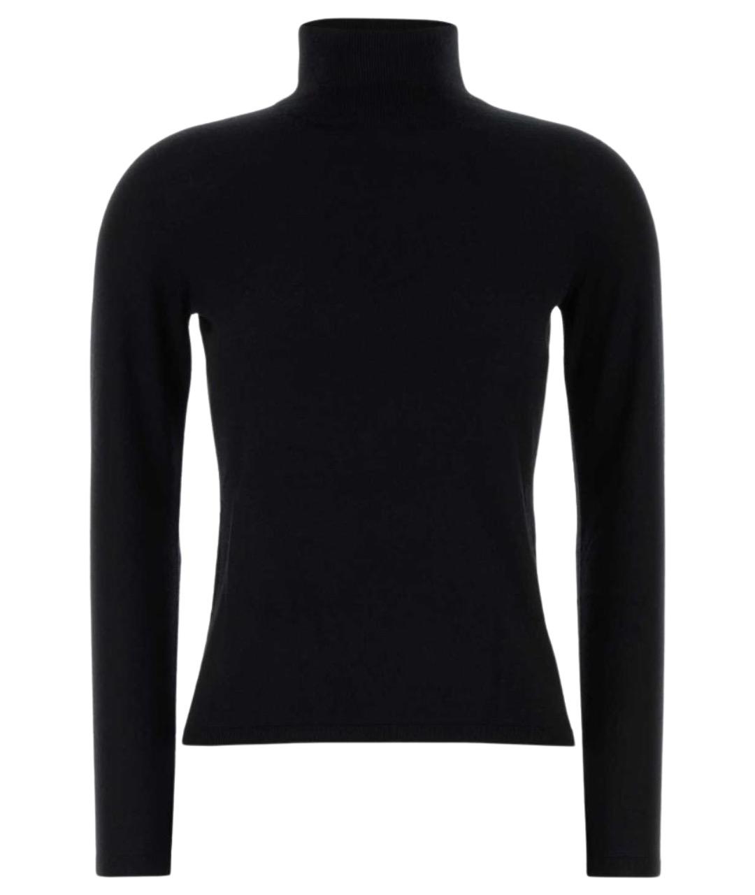 MAX MARA Черный кашемировый джемпер / свитер, фото 1