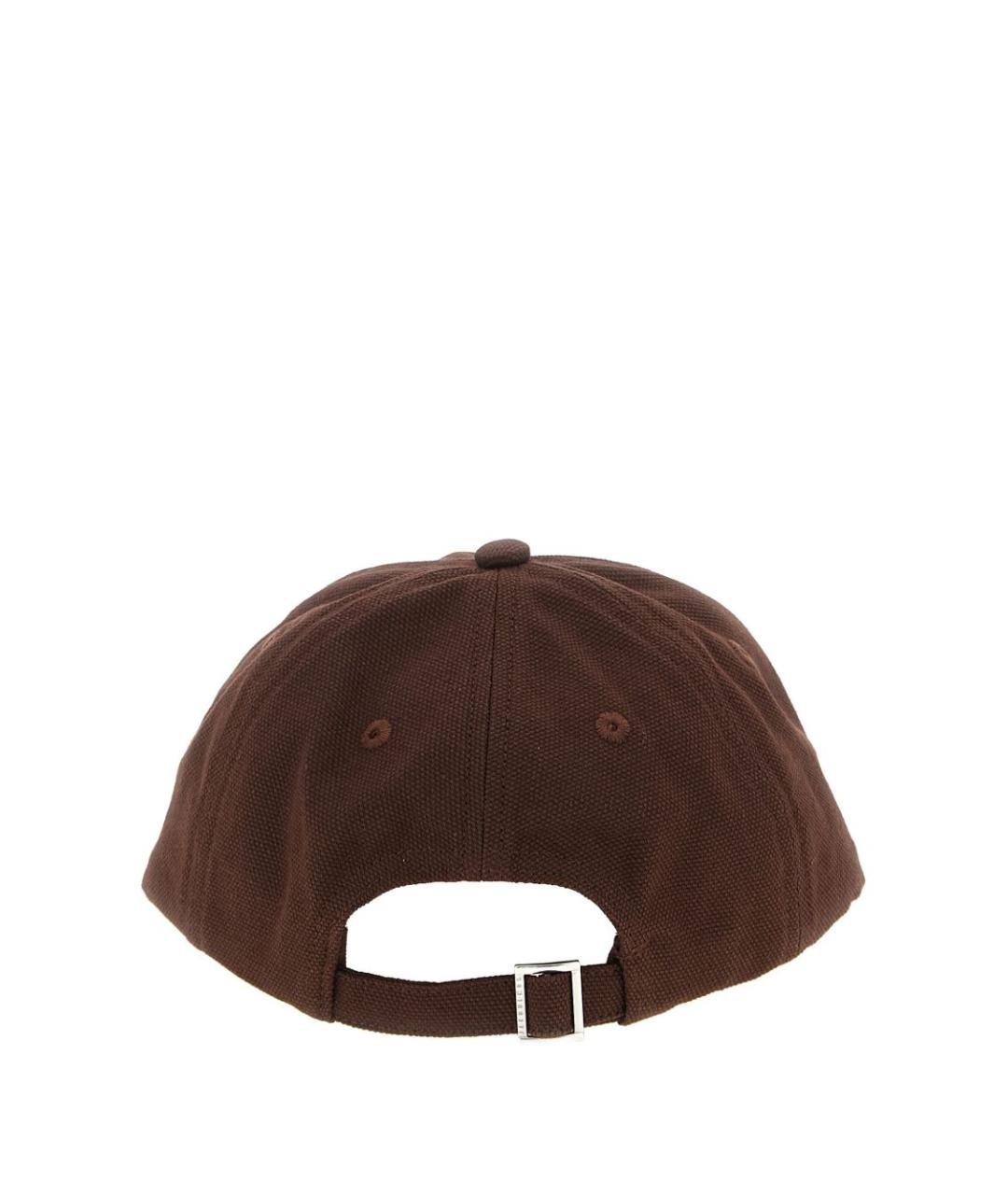 JACQUEMUS Коричневая кепка, фото 2