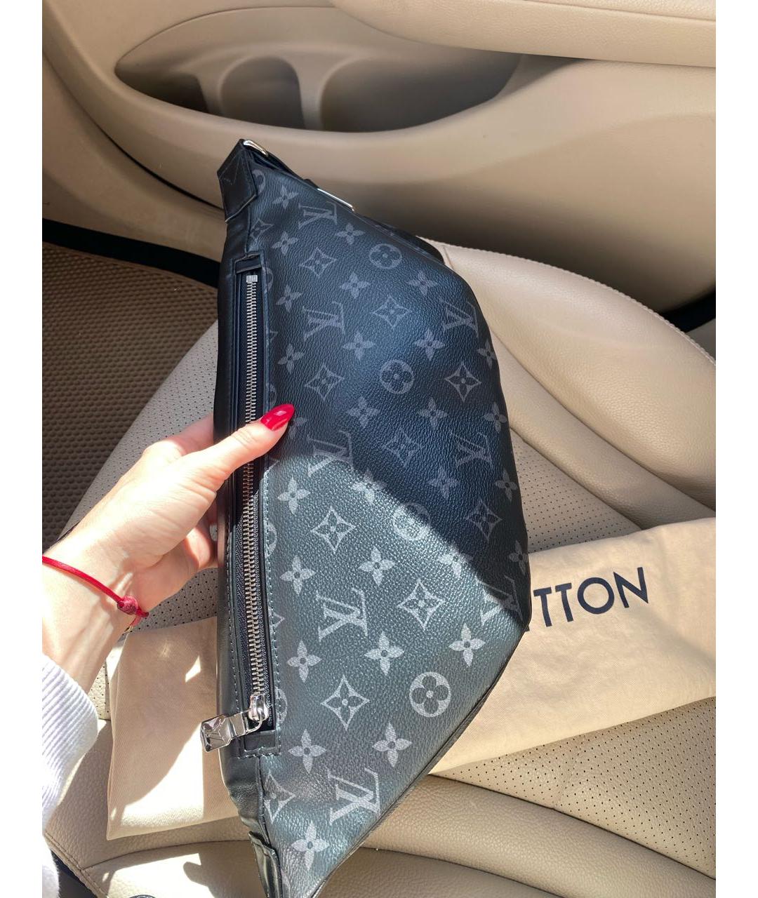 LOUIS VUITTON Темно-синяя поясная сумка, фото 5