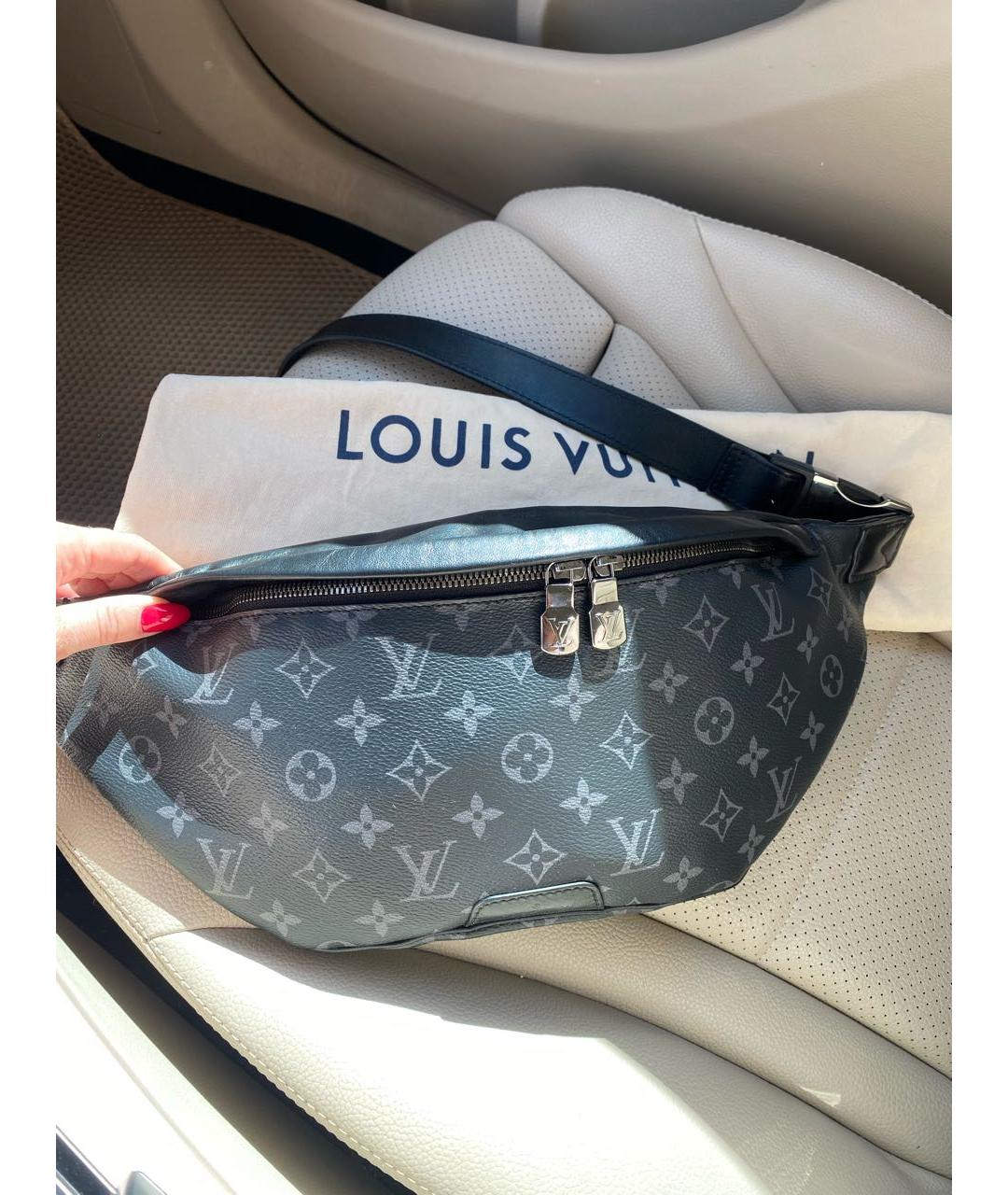 LOUIS VUITTON Темно-синяя поясная сумка, фото 2
