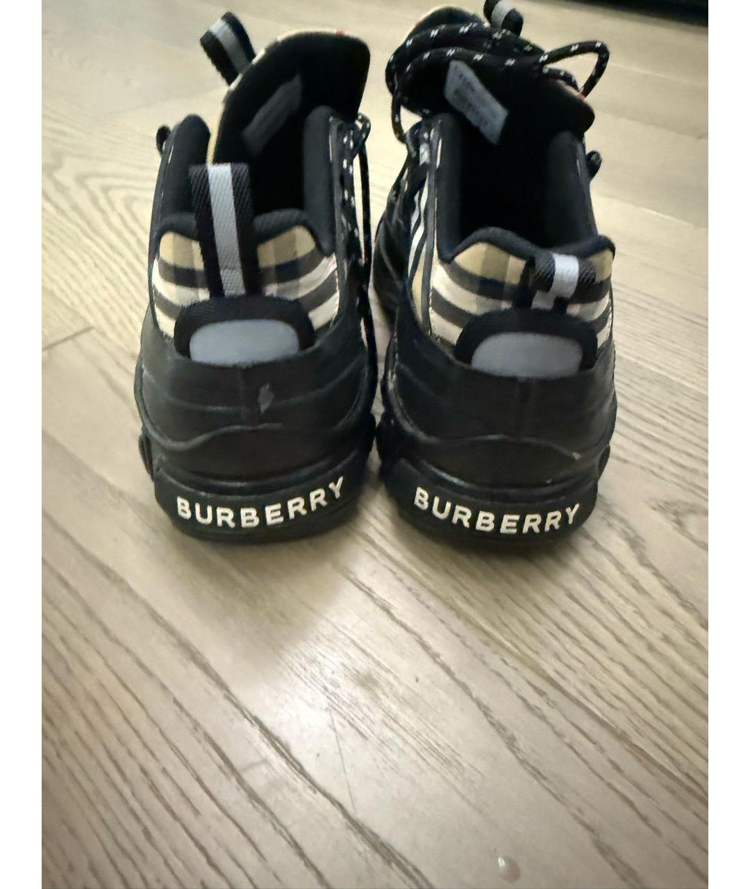 BURBERRY Бежевые резиновые низкие ботинки, фото 4