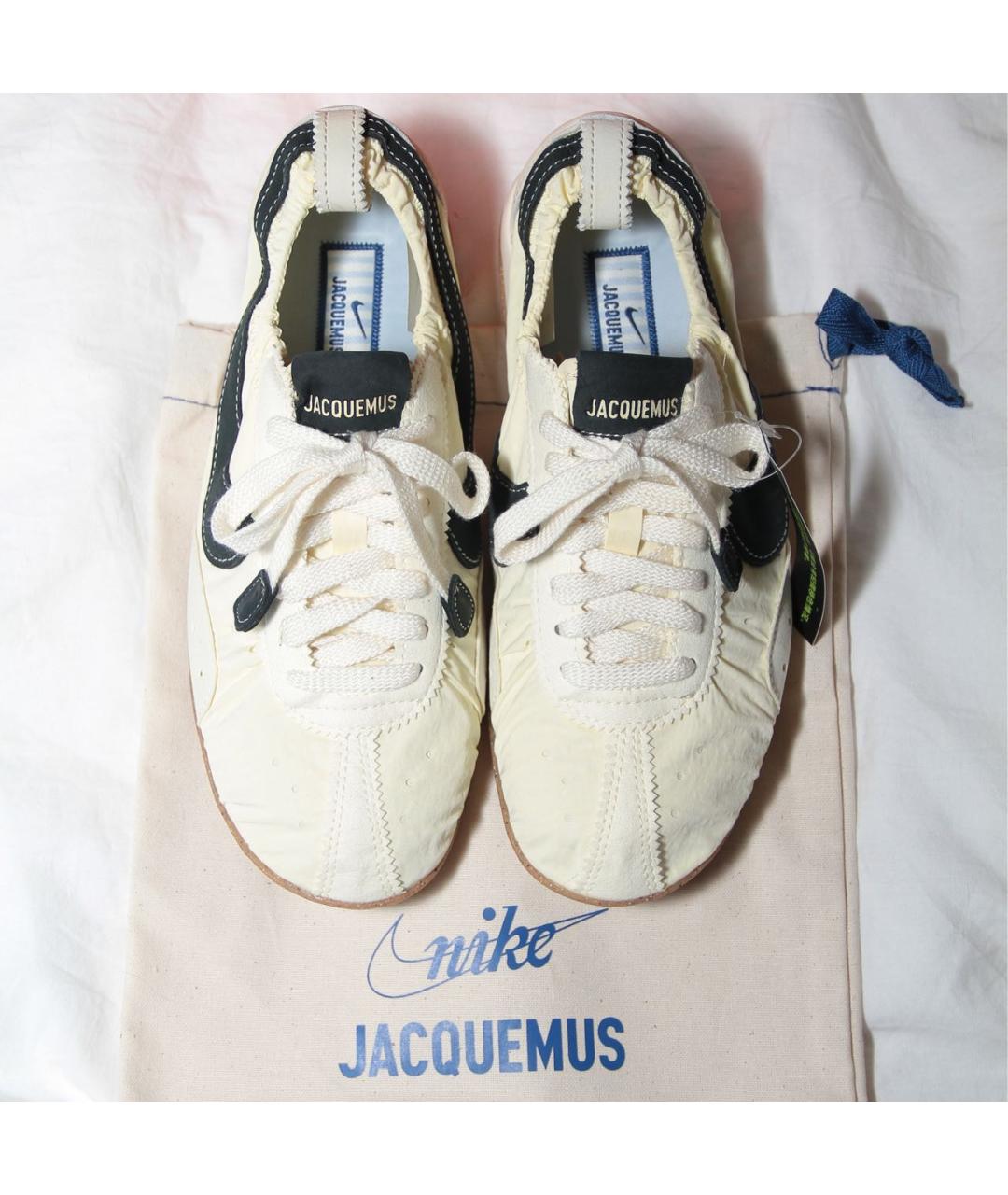 JACQUEMUS Желтые синтетические кеды, фото 2