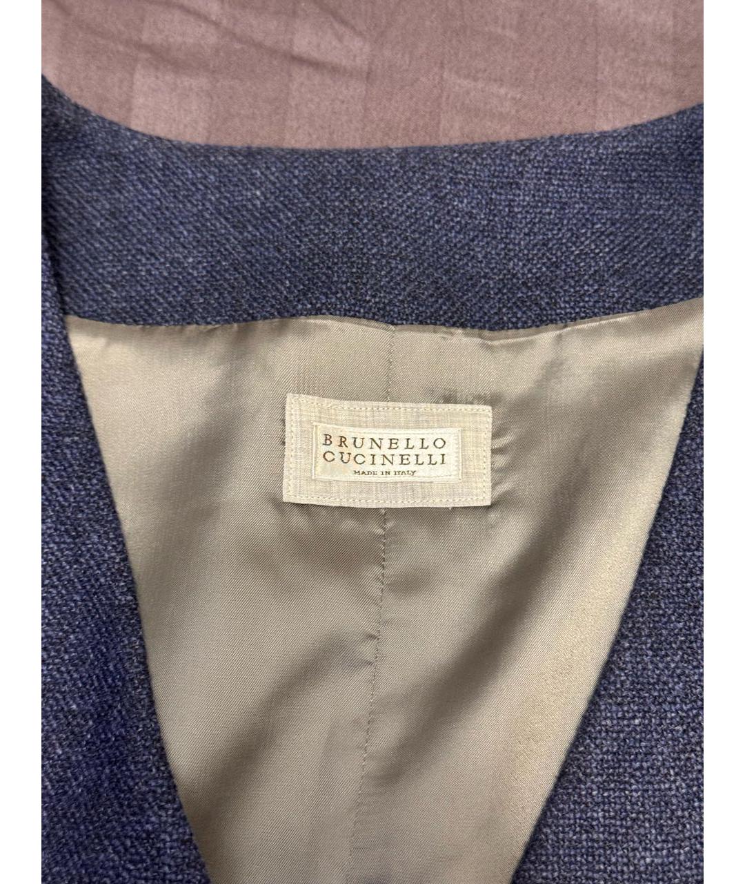 BRUNELLO CUCINELLI Серая шерстяная жилетка, фото 4