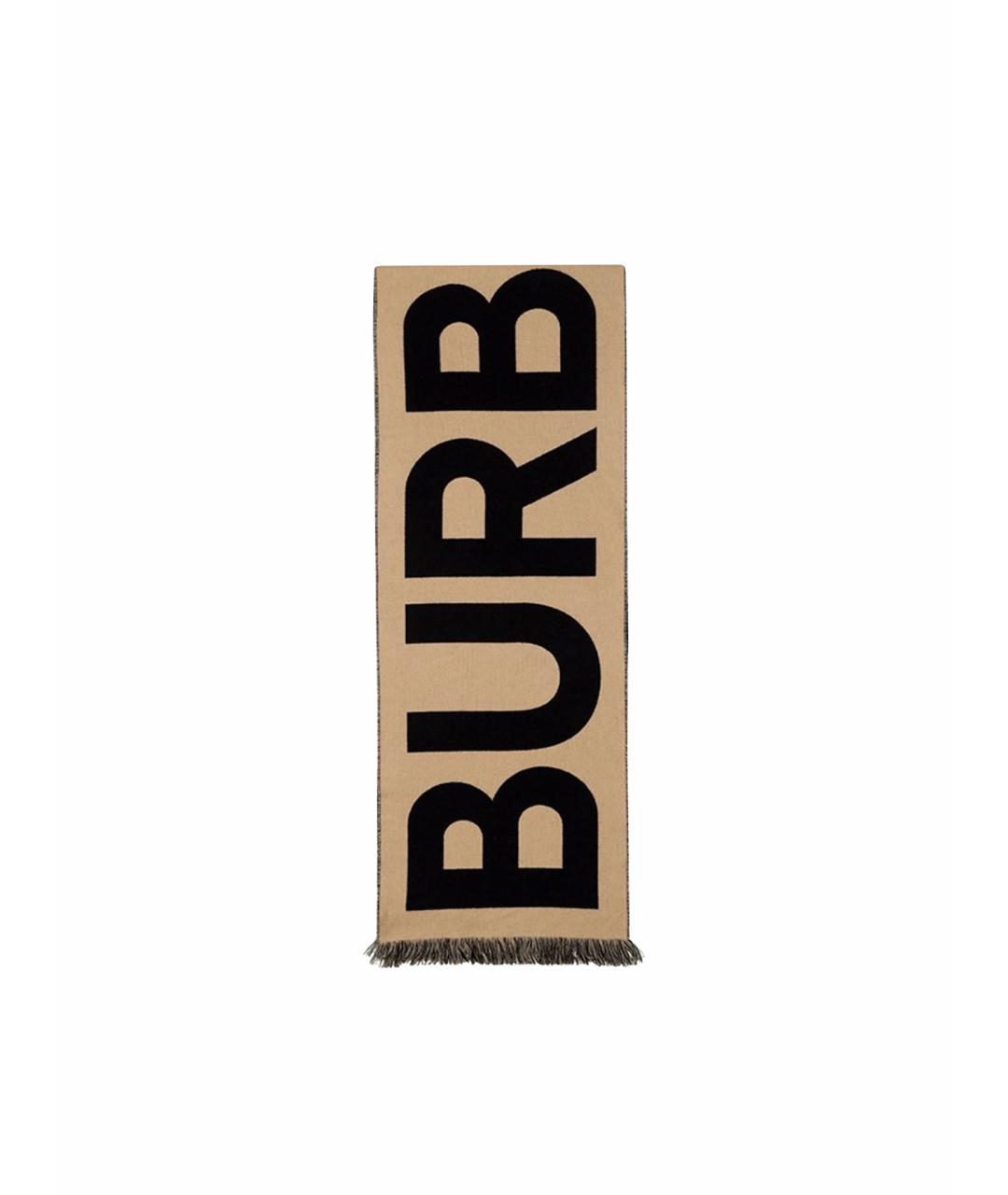 BURBERRY Коричневый шарф, фото 1