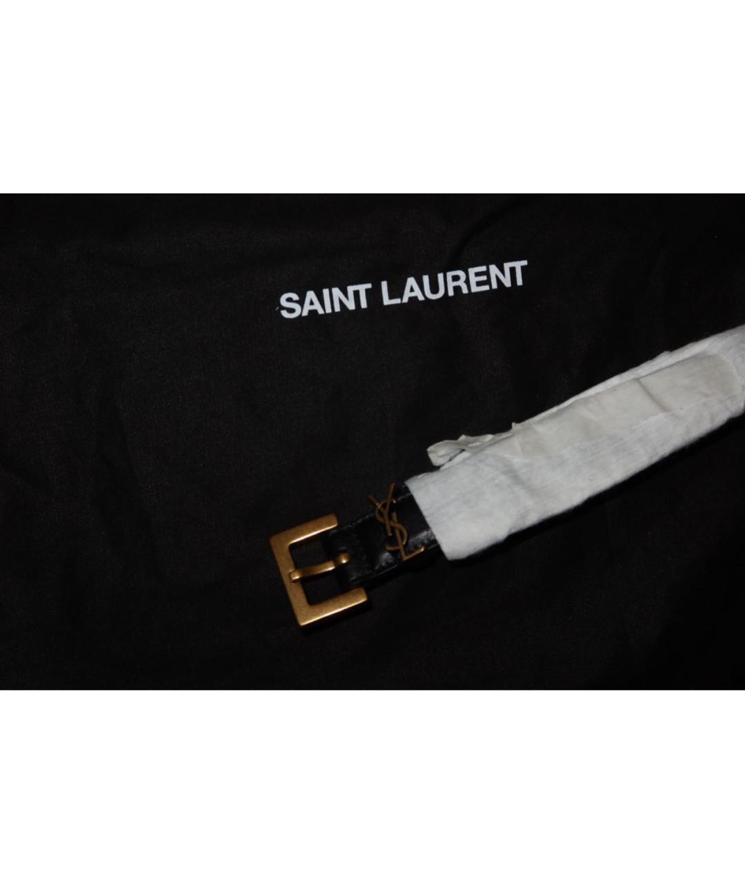 YVES SAINT LAURENT BEAUTY Черный кожаный ремень, фото 2