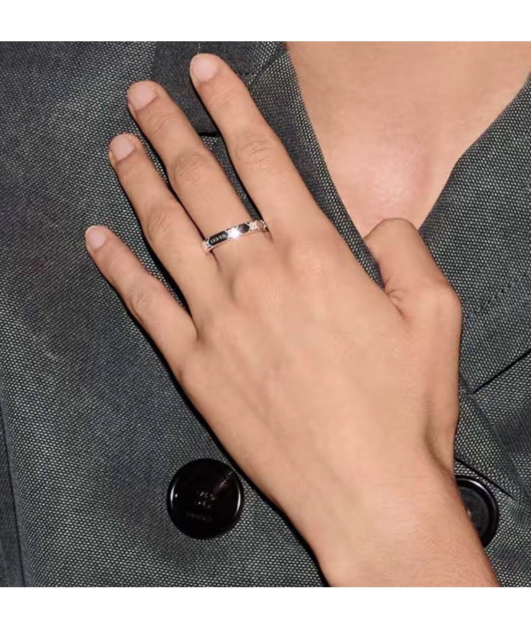 GUCCI Серебряное серебряное кольцо, фото 4