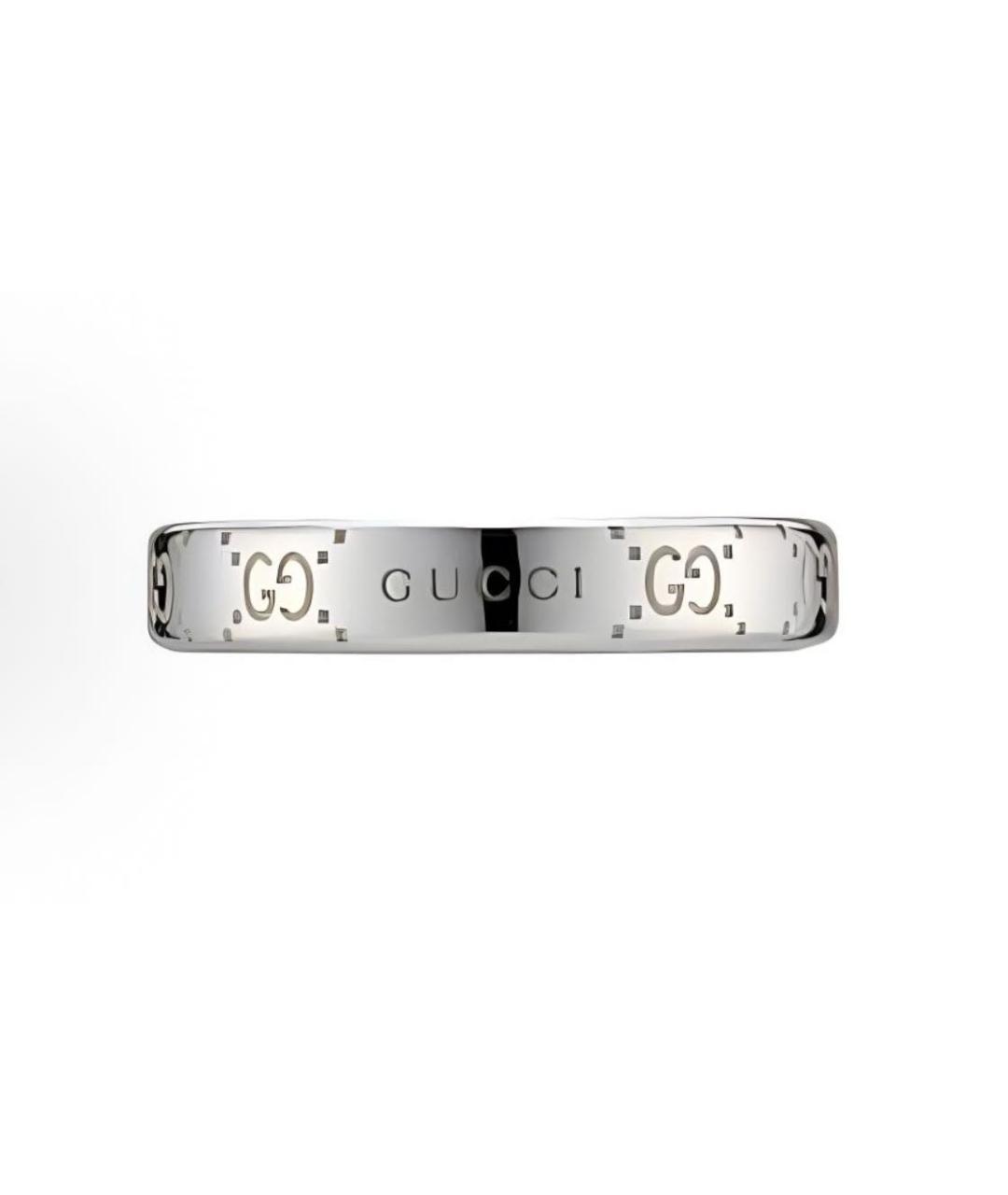 GUCCI Серебряное серебряное кольцо, фото 2