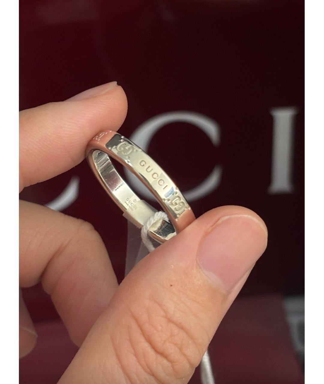 GUCCI Серебряное серебряное кольцо, фото 6