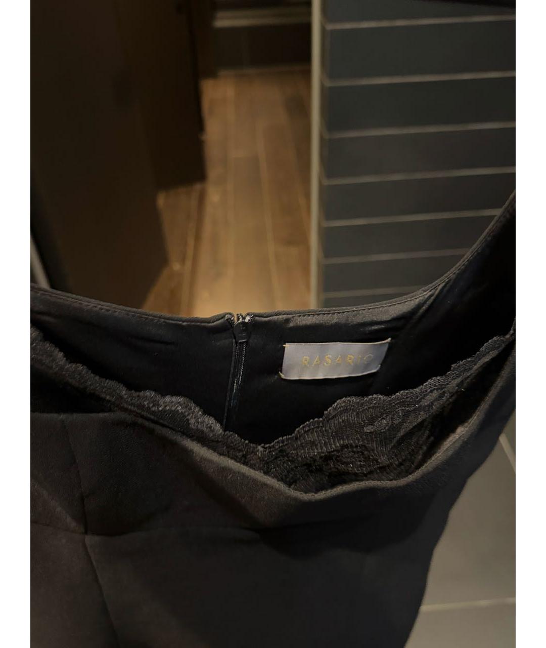 RASARIO Черное хлопковое коктейльное платье, фото 2