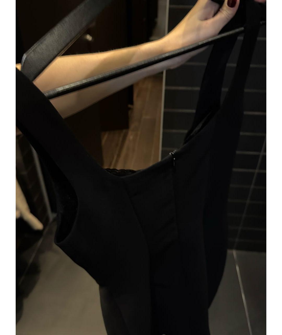 RASARIO Черное хлопковое коктейльное платье, фото 5