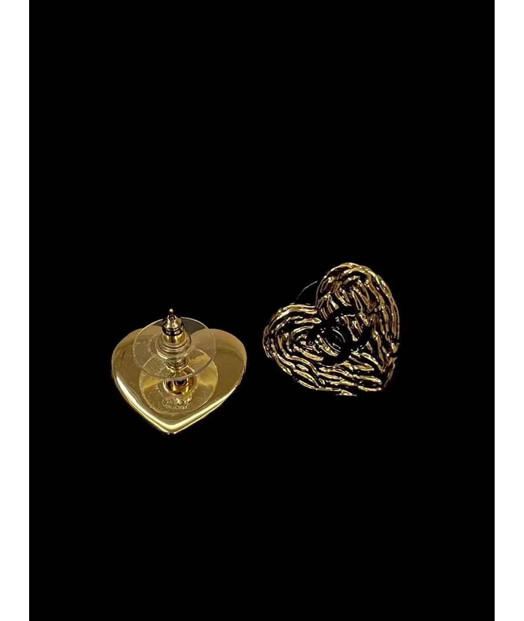 CHANEL Золотые серьги, фото 5