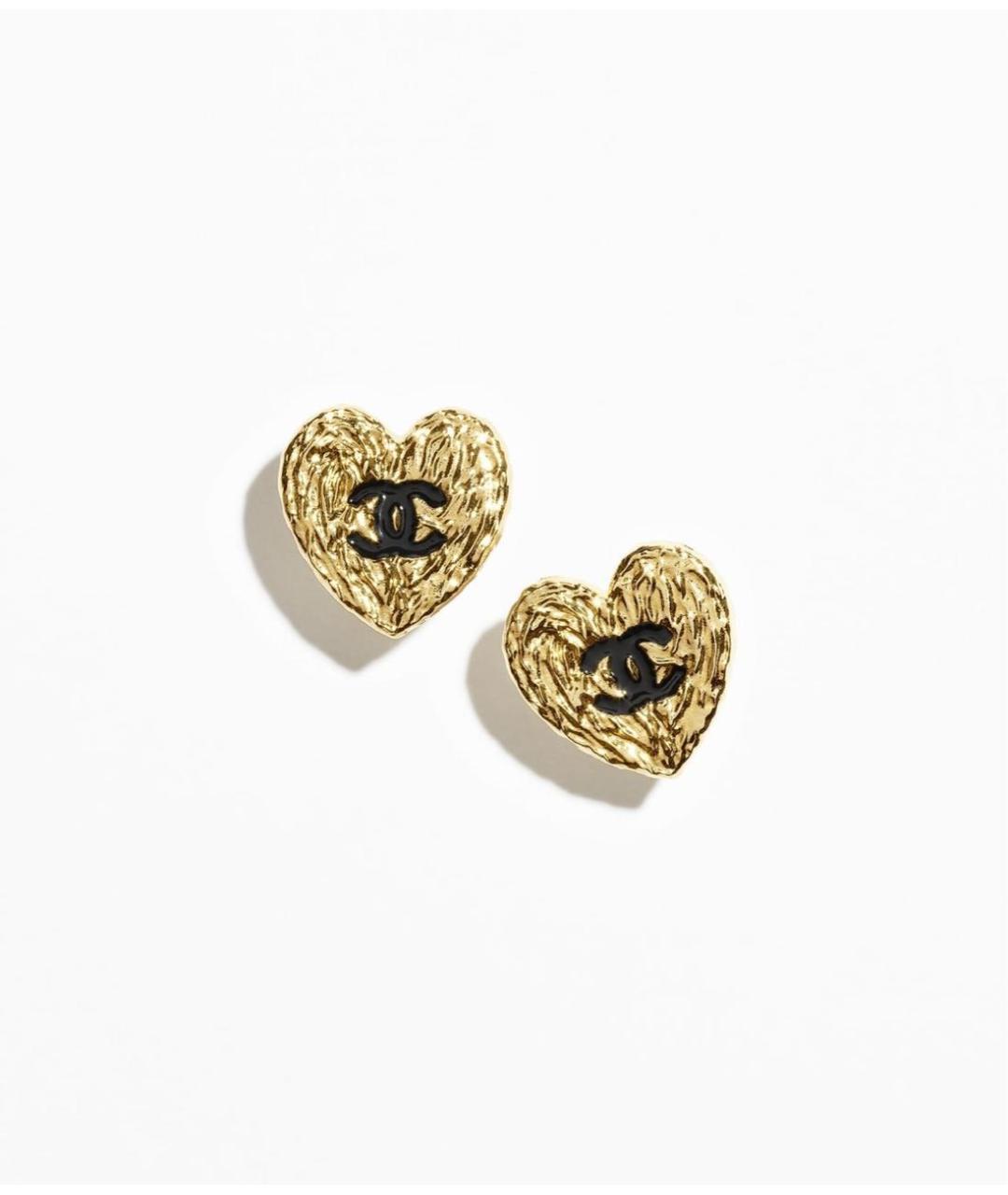 CHANEL Золотые серьги, фото 8