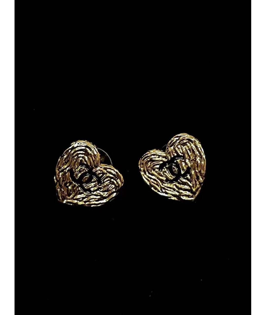 CHANEL Золотые серьги, фото 4