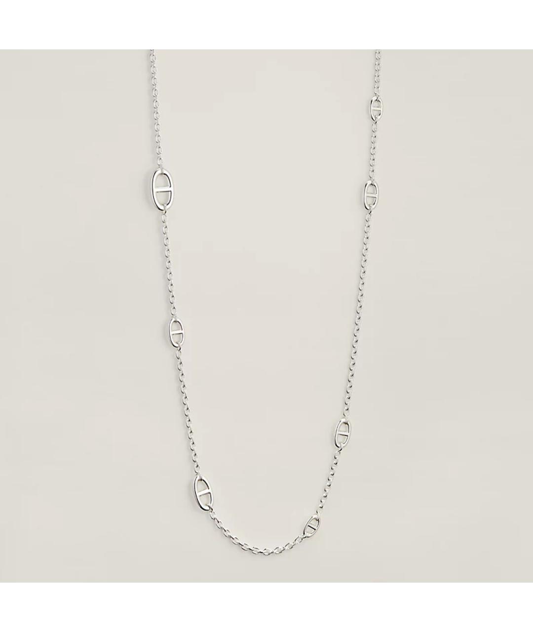 HERMES Серебряная серебряная цепочка, фото 4