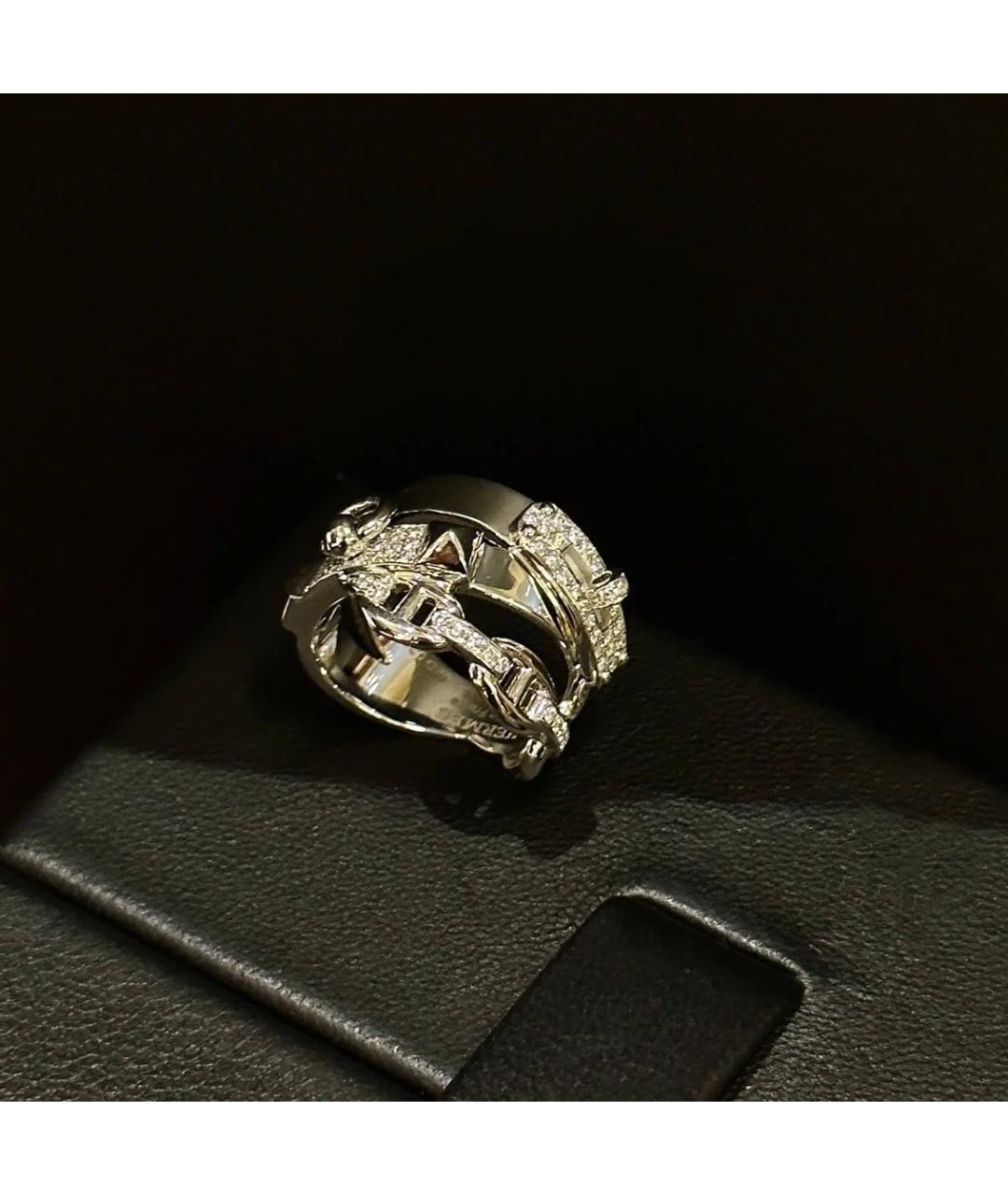 HERMES Серебряное кольцо из белого золота, фото 6
