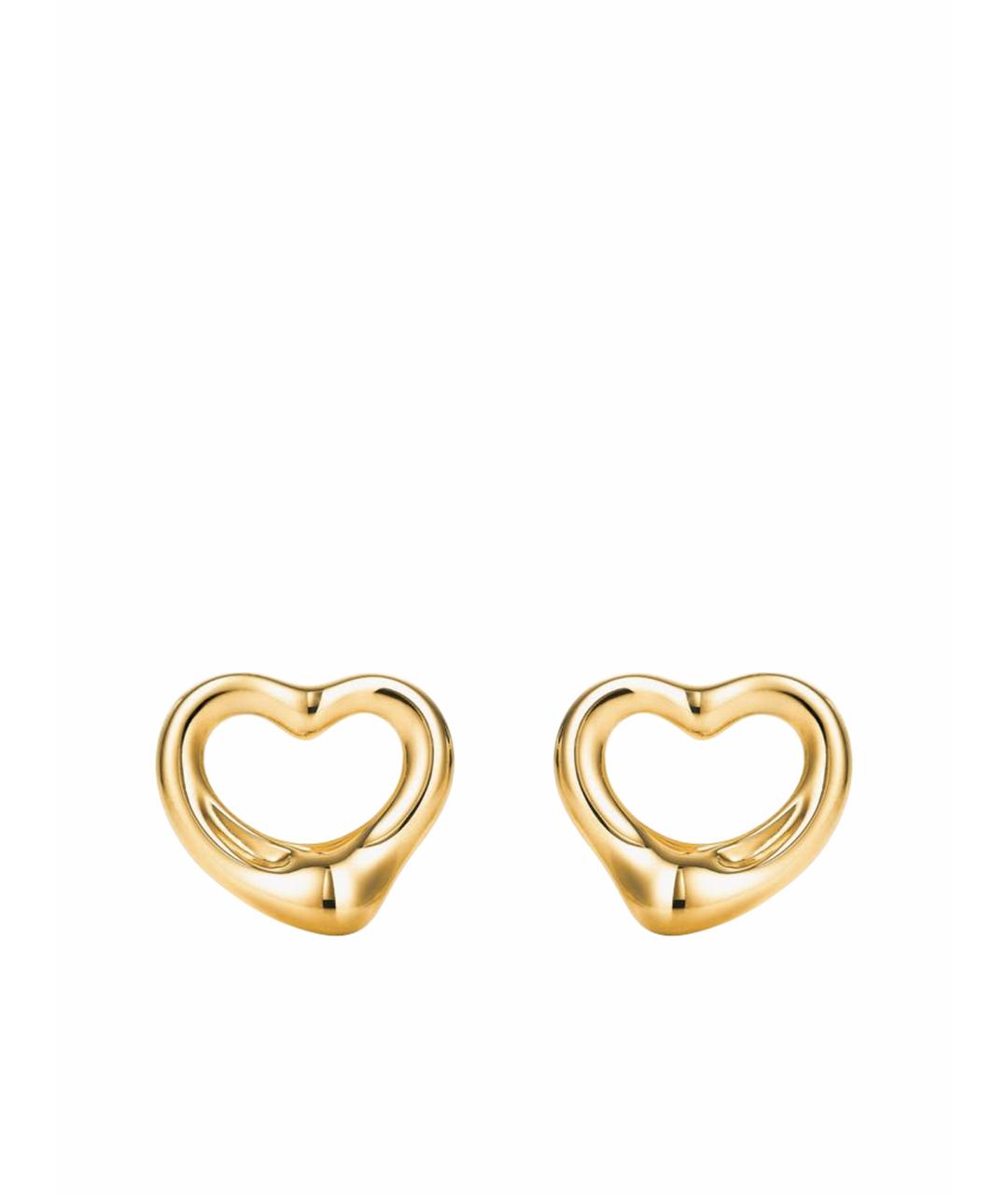 TIFFANY&CO Золотые серьги из желтого золота, фото 1