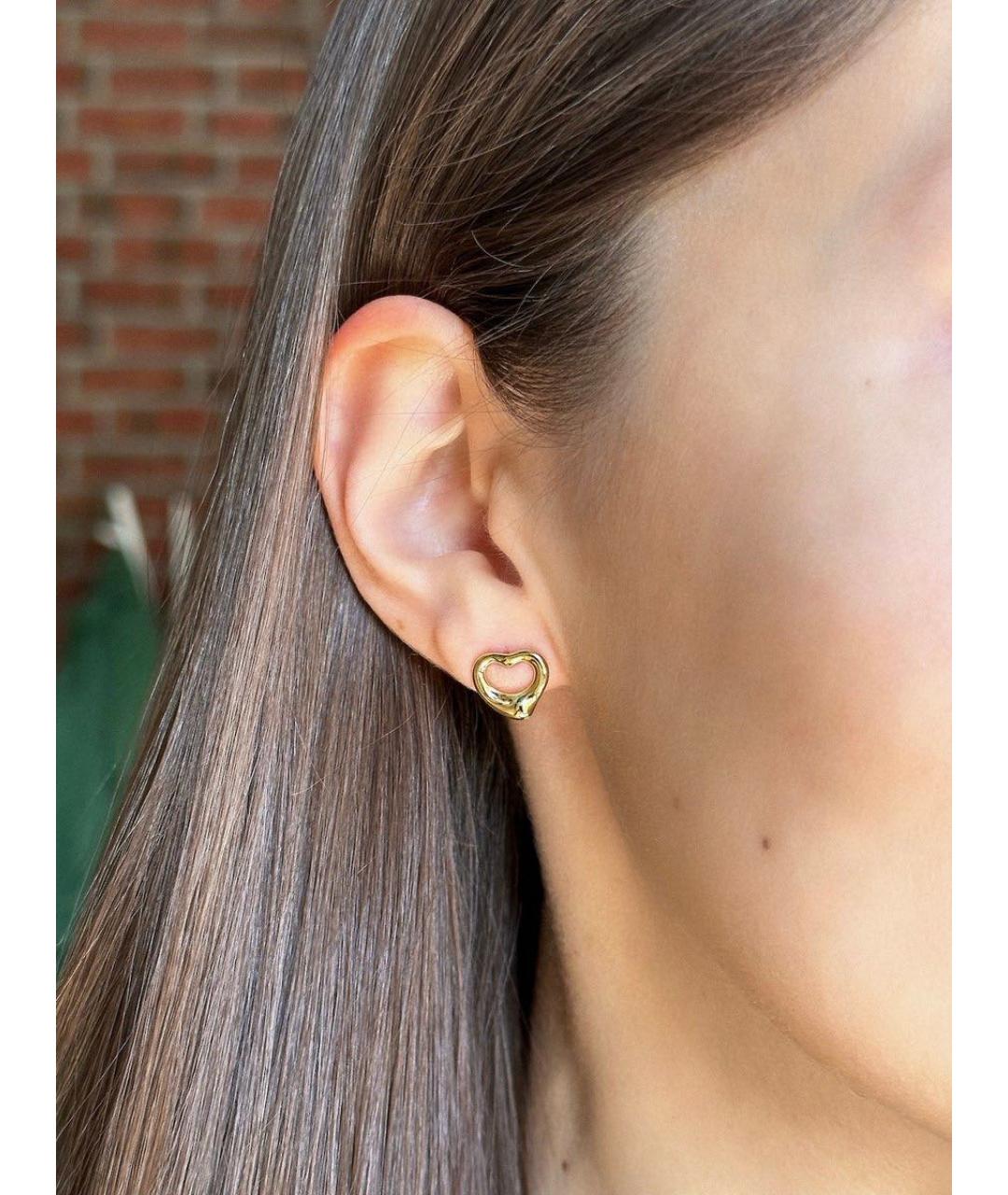 TIFFANY&CO Золотые серьги из желтого золота, фото 2