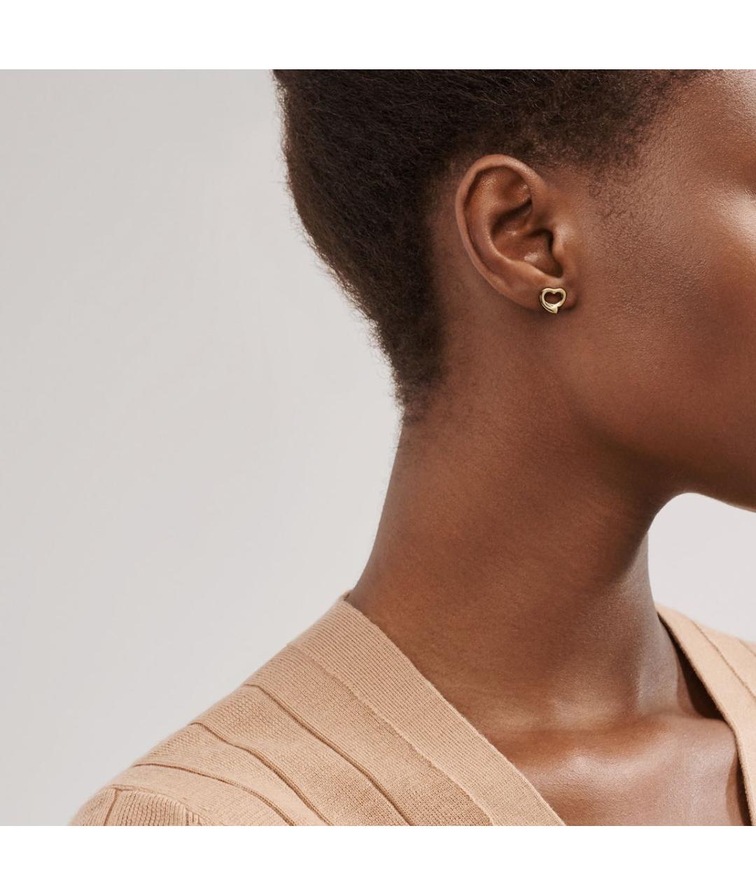 TIFFANY&CO Золотые серьги из желтого золота, фото 4