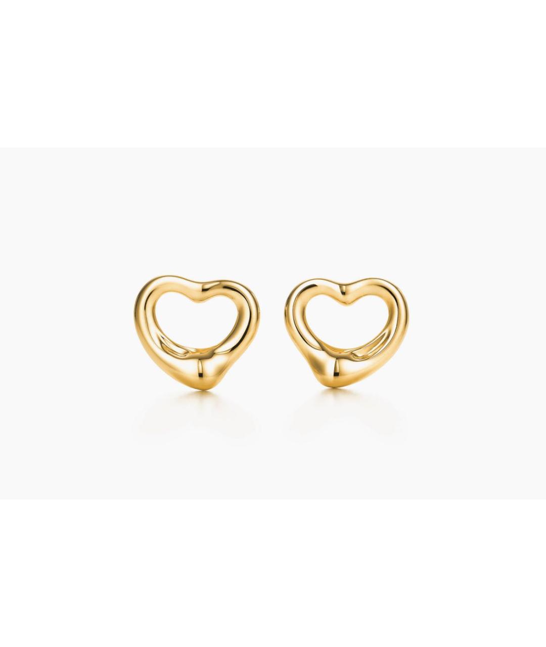 TIFFANY&CO Золотые серьги из желтого золота, фото 5