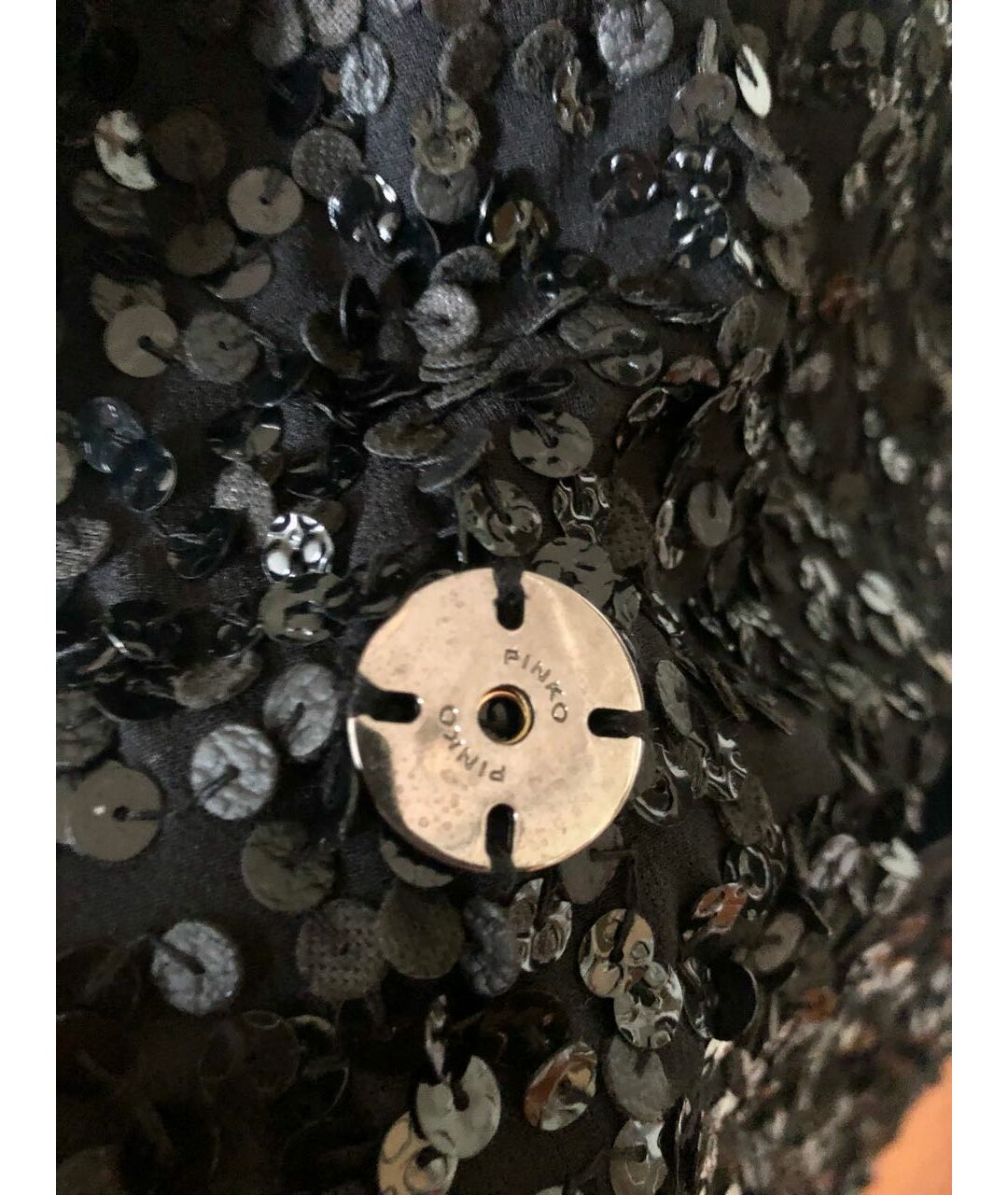 PINKO Черный полиэстеровый жилет, фото 3