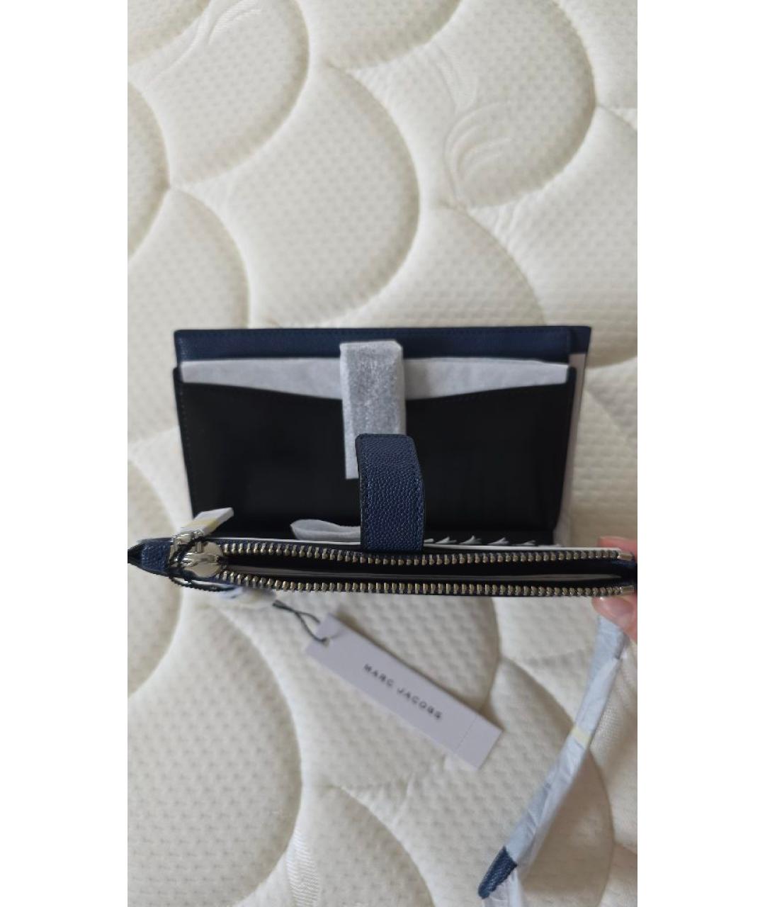 MARC JACOBS Синий кошелек из искусственной кожи, фото 8