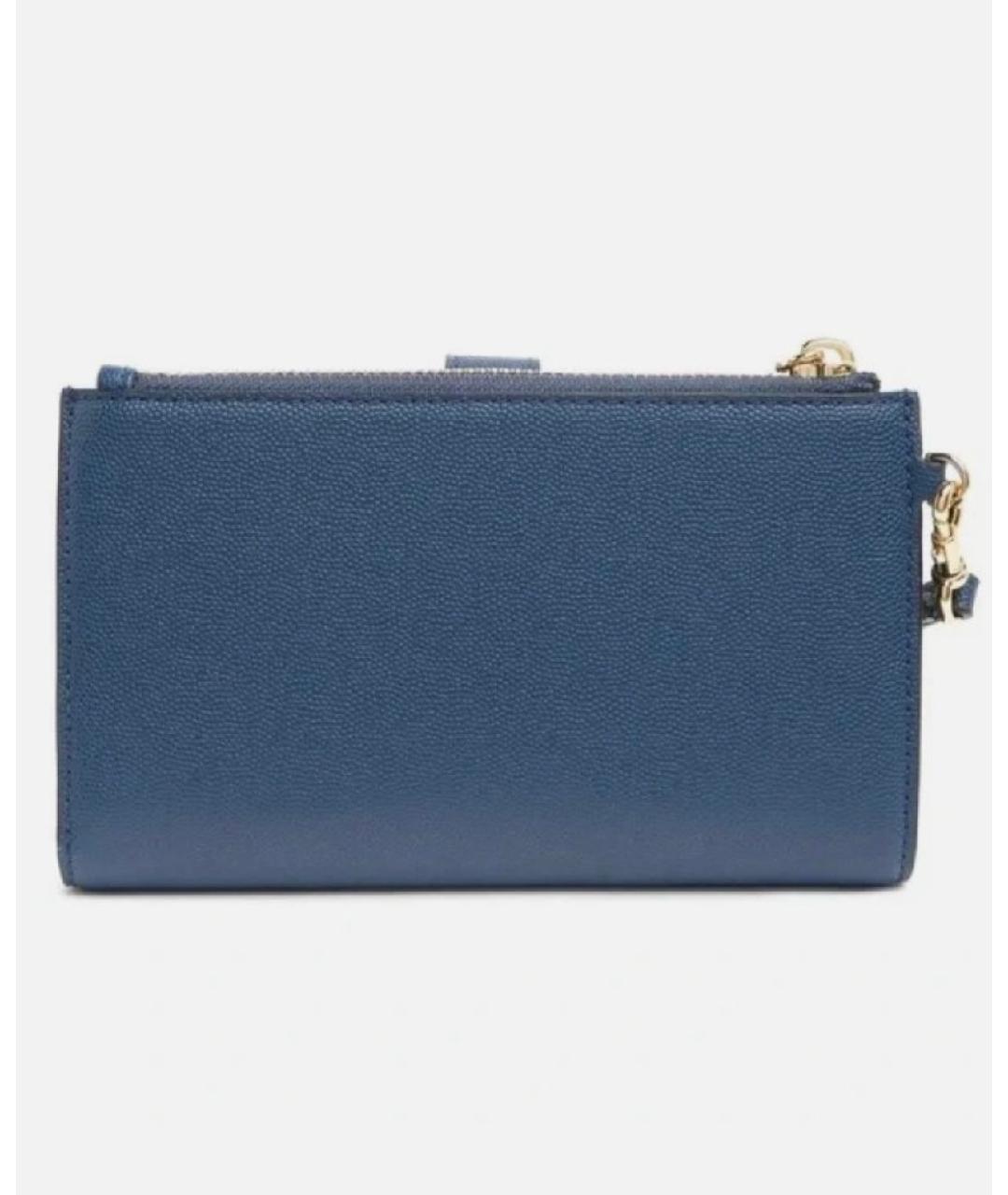 MARC JACOBS Синий кошелек из искусственной кожи, фото 2