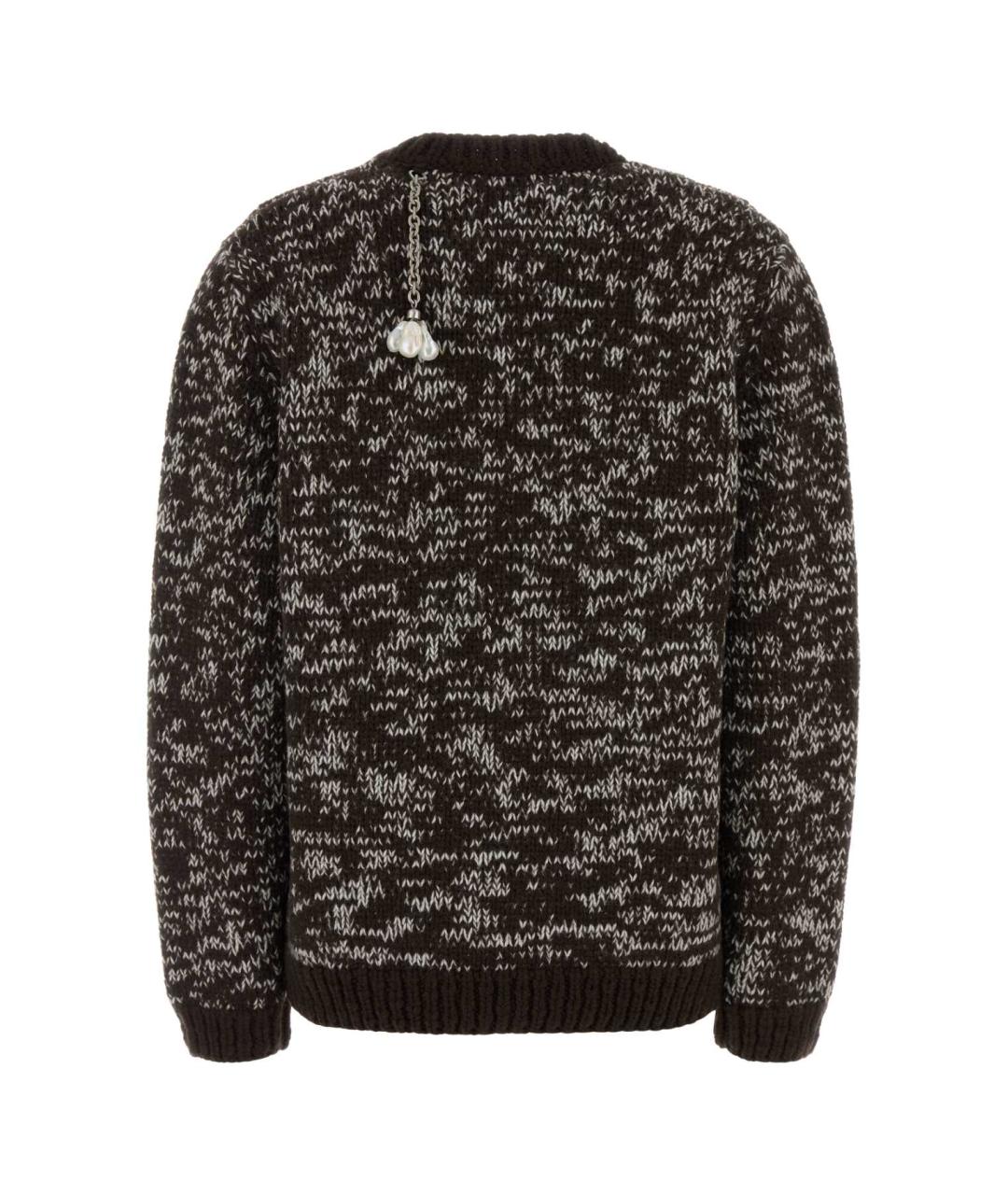 PRADA Мульти шерстяной джемпер / свитер, фото 2