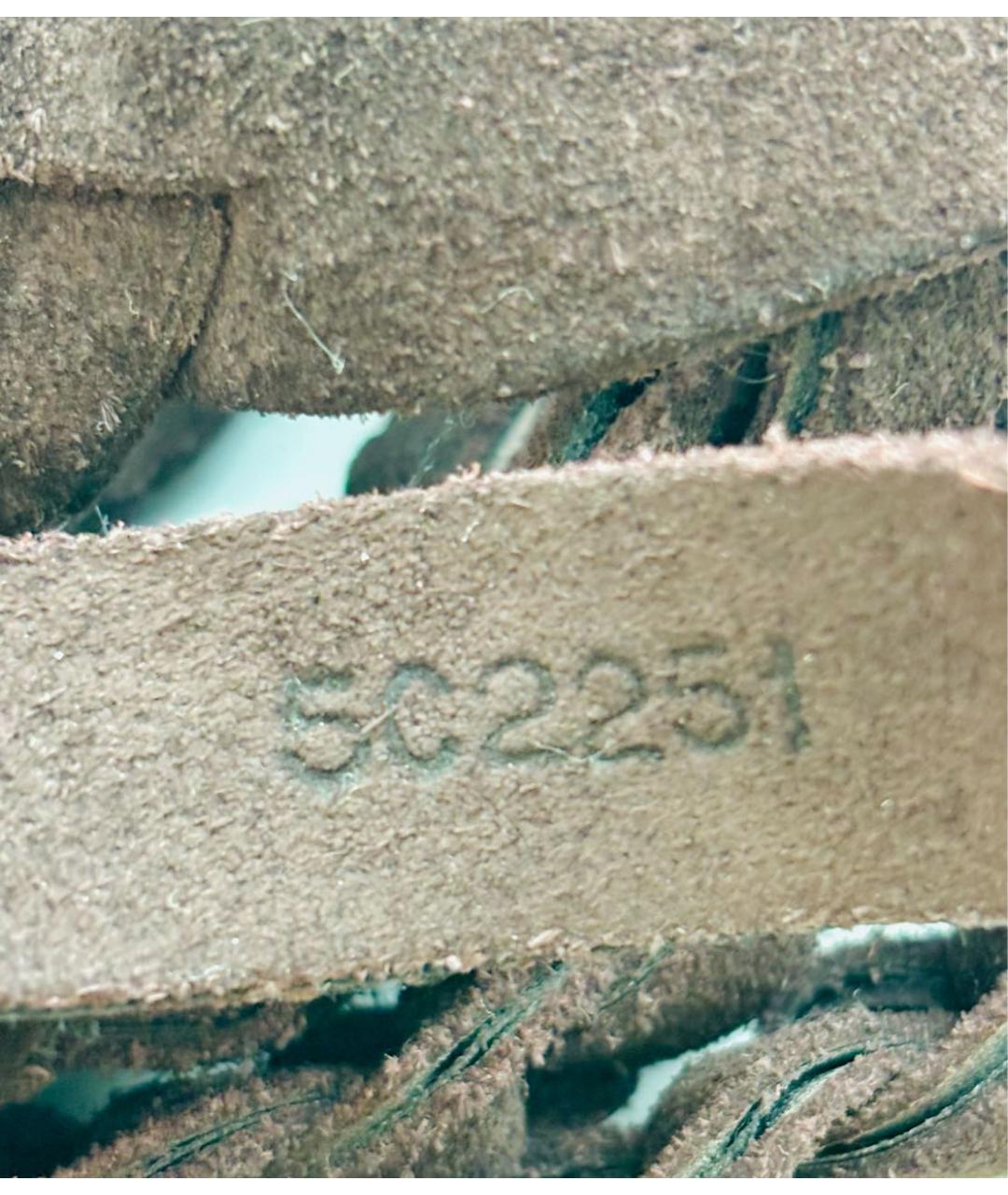 MIU MIU Коричневый замшевый ремень, фото 8