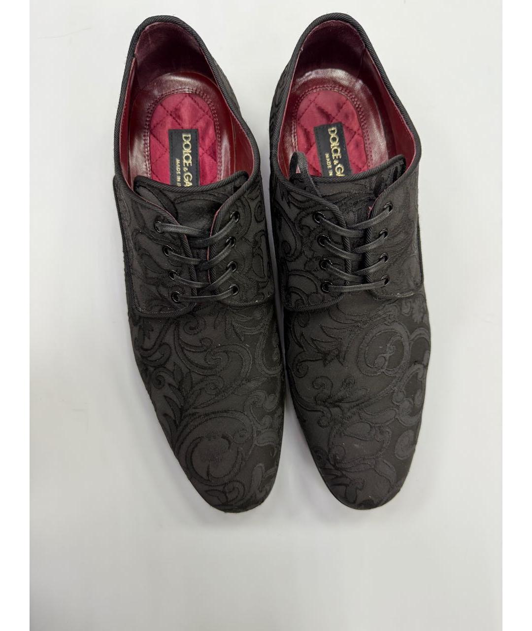DOLCE&GABBANA Черные туфли, фото 8