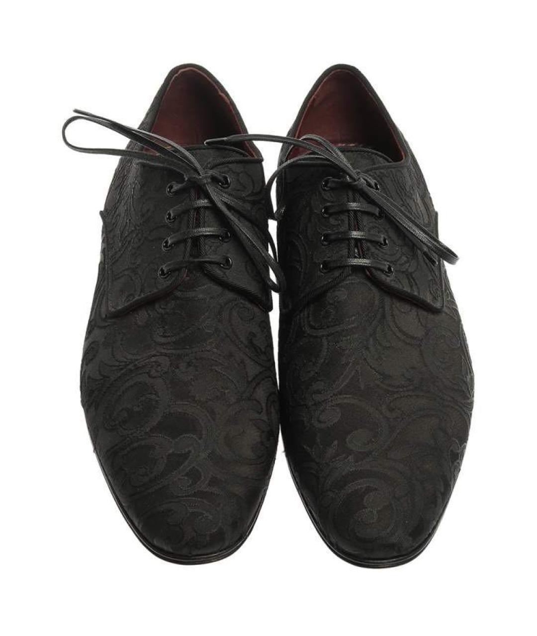DOLCE&GABBANA Черные туфли, фото 3